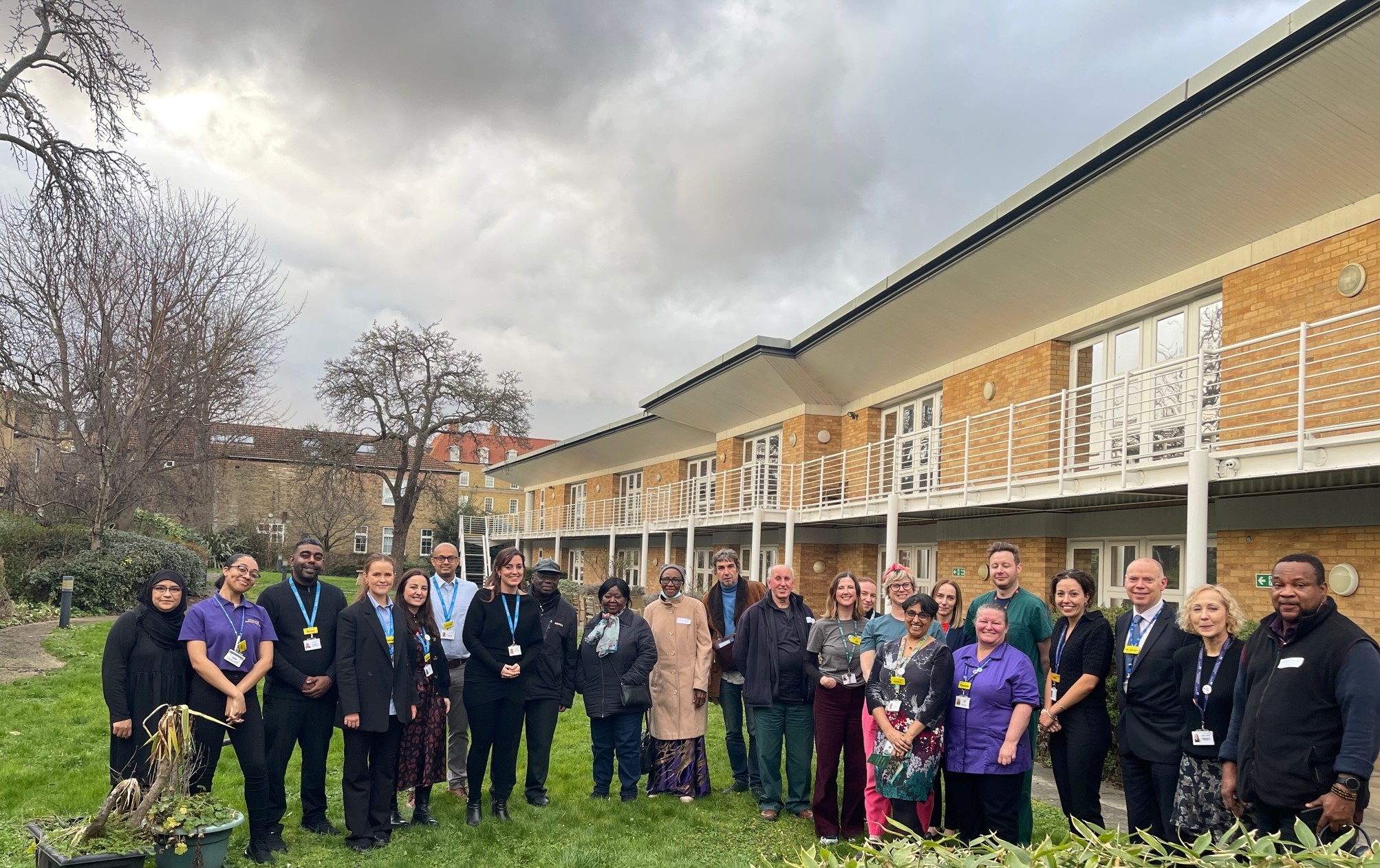 Patients new "stateoftheart" eye clinic that will help curb